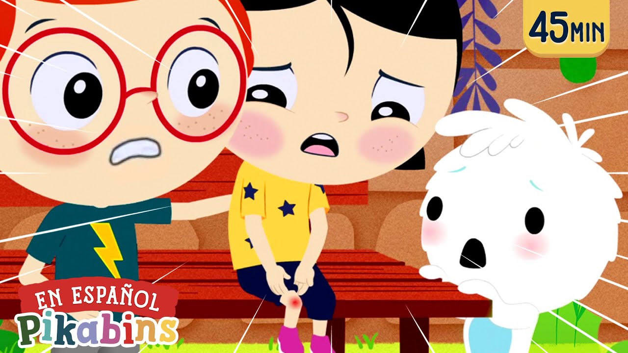 Canción El Dolor 🤕 | Pikabins Canciones Infantiles En Español | The Boo Boo Song Rhymes & Kids Songs