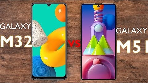 Galaxy M32 vs Galaxy M51 - M32 vs M51