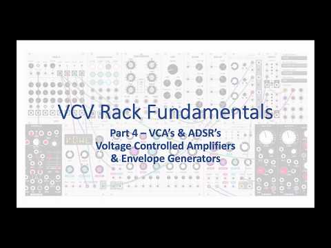 VCV Rack Tutorial Part 4 VCA and ADSR
