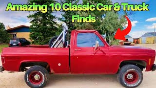 10 Incredible Classic Car & Truck Finds You Need to See!