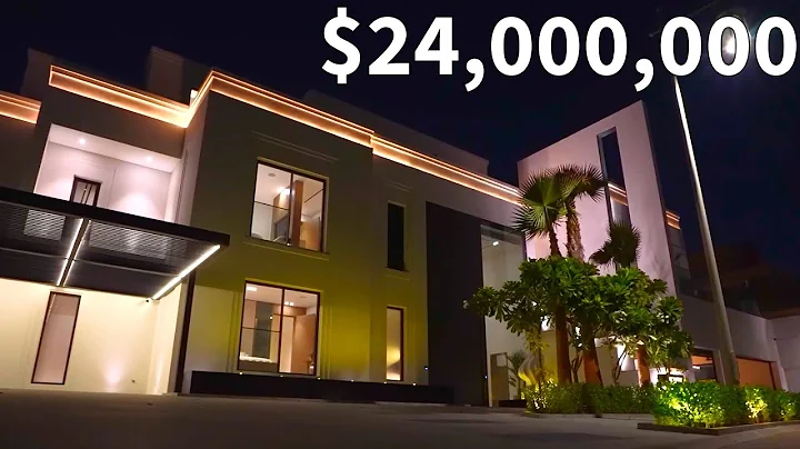 Inside A $24,000,000 Dubai Modern Mega Mansion