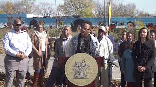 Neighborhood Beautification Grant Press Conference