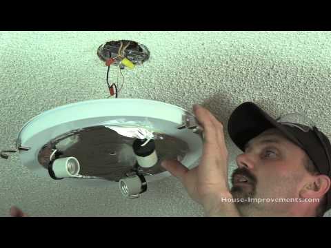 How To Replace A Ceiling Light