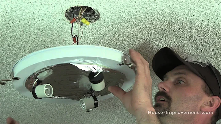 How To Replace A Ceiling Light Fixture - DayDayNews