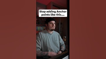 STOP ADDING ANCHOR POINTS LIKE THIS IN ADOBE ILLUSTRATOR...