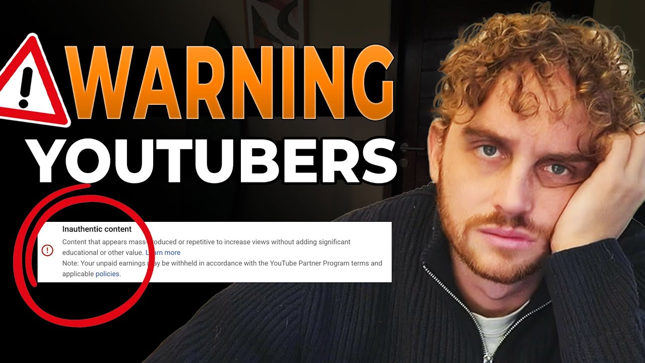 This NEW Policy Will Get YOUR YouTube Channel DELETED