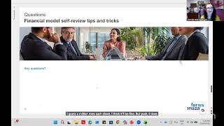 Review your model: self-checking tips and tricks