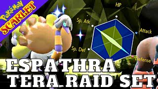 The Best Espathra Tera Raid Build for Pokémon Scarlet and Violet