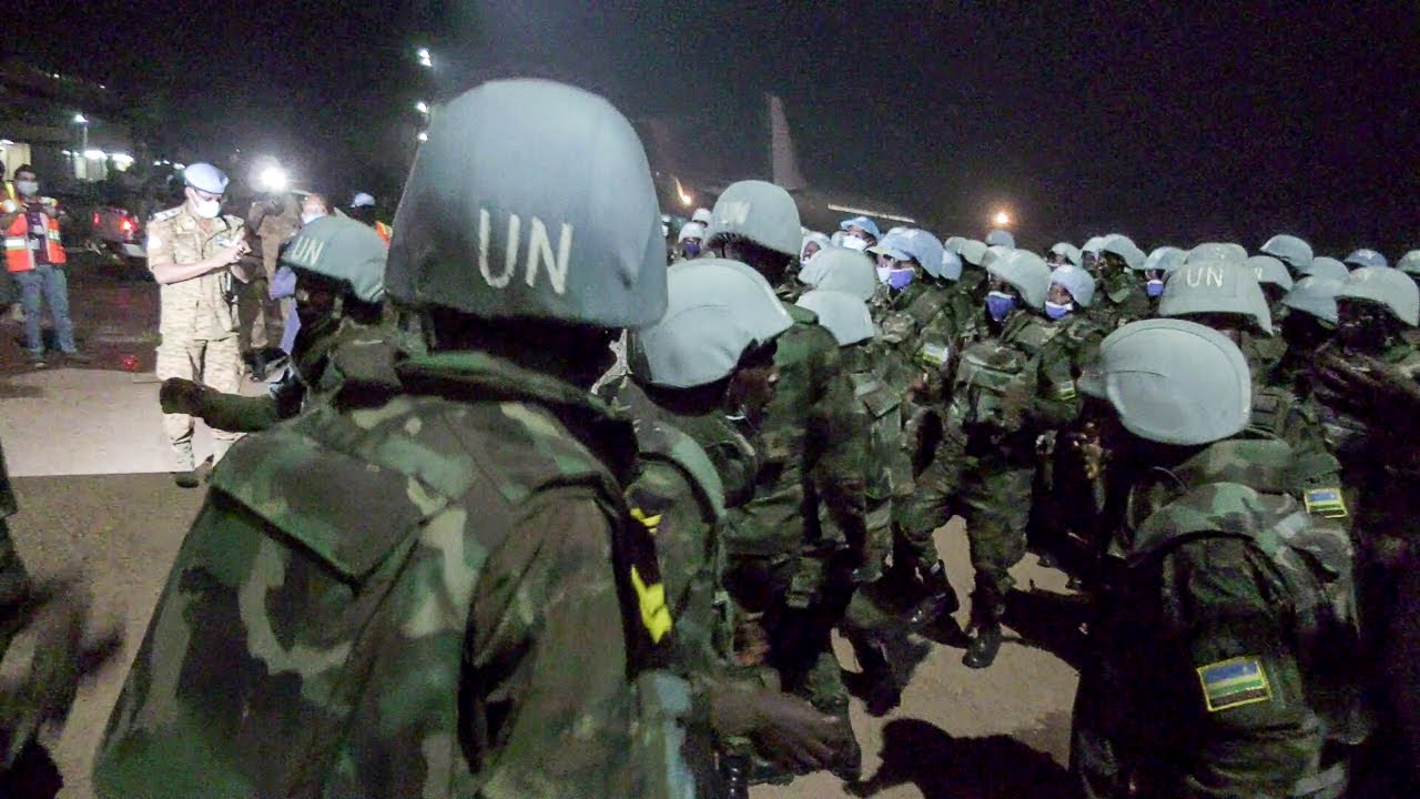Centrafrique : la MINUSCA reçoit le renfort des casques bleus rwandais
