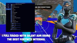 I USED SILENT AIM IN FORTNITE WITH THE BEST INTERNAL! screenshot 1
