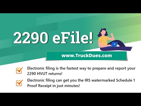 TruckDues the best and easy website to efile 2290 returns online