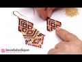 How to Add Beaded Fringe to Brick Stitch Bead Weaving