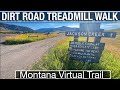 Morning Walk along Jackson Creek Road near Bozeman, Montana - 4K City Walks Treadmill Workout