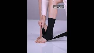 SAMSON Ankle Support with Binder - Effective Support for Ankle Pain Relief
