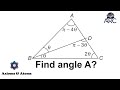 Find Angle A: Challenging Geometry Problem (Angles in a Triangle)