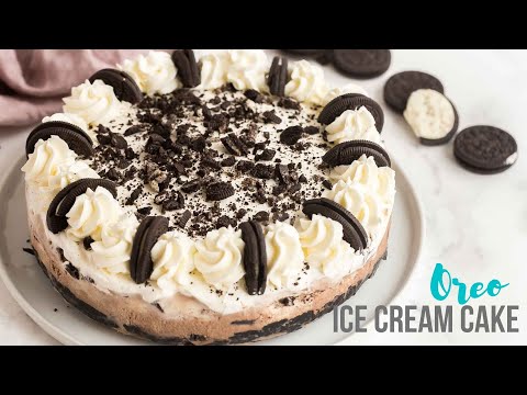 Best Oreo Ice Cream Cake Step By Step Video The Recipe Rebel