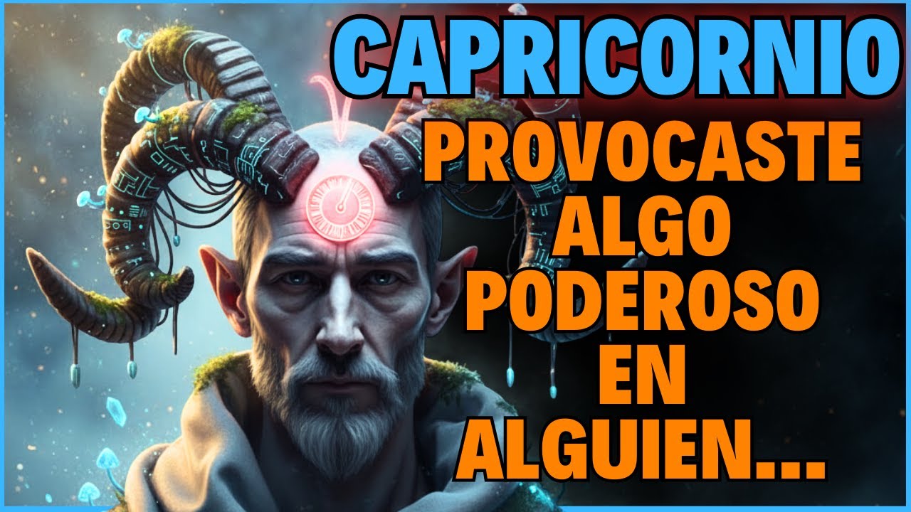 CAPRICORNIO ♑ Provocaste algo poderoso en alguien… agua y aceite no se mezclan, dos pasiones opuesta