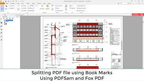 Split PDF at book Marks Using PDFSam