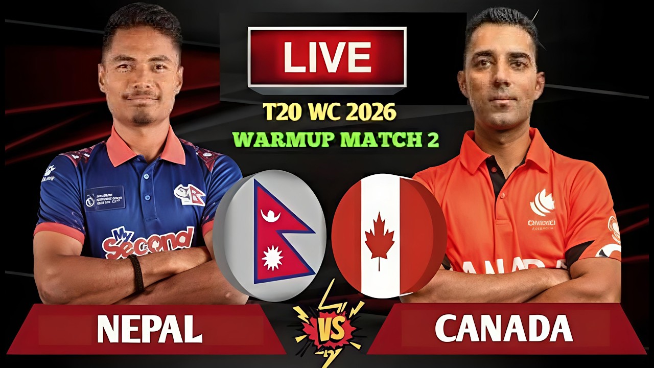 NEPAL vs CANADA Live Cricket Today Live | LIVE CRICKET MATCH 🔥