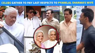 Last Rites Of Legend Pyarelal Sharma's Wife Sunila Sharma: Sudesh Bhosale, RJ Anmol & Others Arrive