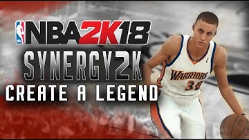 Synergy2K: Rookie Steph Curry - Create A Legend (Ratings and Save file)