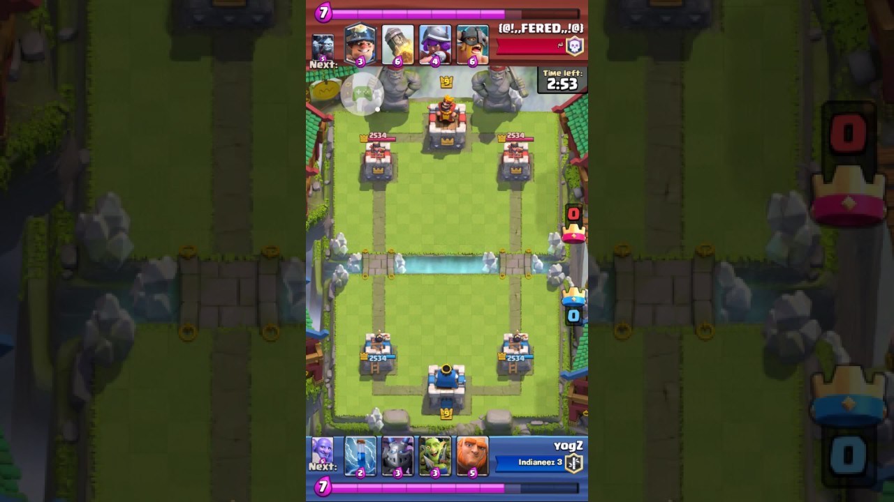 Clash Royale - Best of Giant Bowler Graveyard deck