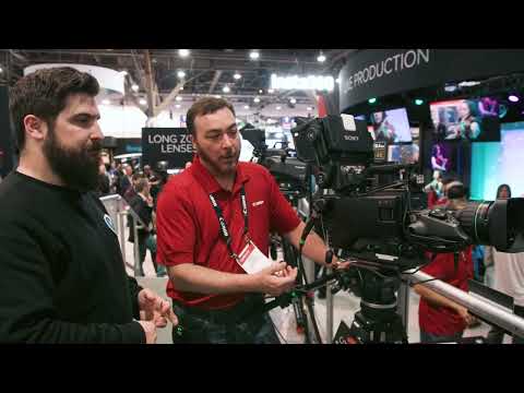 From the NAB Show Floor | Canon Broadcast Lenses