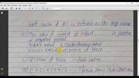 ITI Workshop Calculation and science Sem-3 solved question paper January-2018