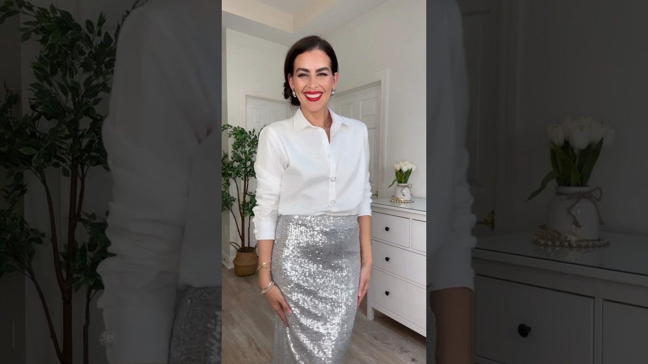 Shirt fashion hacks! For outfit link see pinned comment ❤️