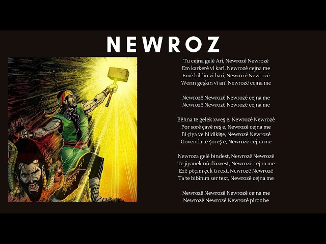 Newroz-Koma Azad with lyrics