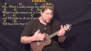 Santeria (Sublime) Ukulele Cover Lesson in C with Chords/Lyrics chords