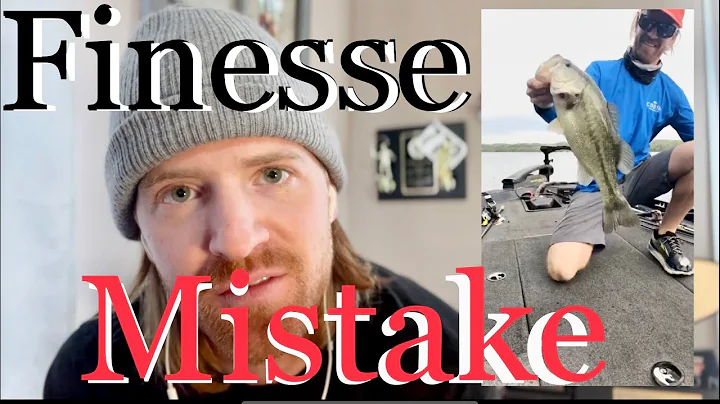 90% Of Anglers Finesse Fish Wrong!  Try This!