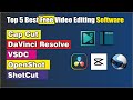 Best FREE Video Editors for PC & Mobile 📱💻 | No Paid Tools Needed !