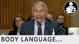 Body Language: Fauci Vs Rand Paul in Congress