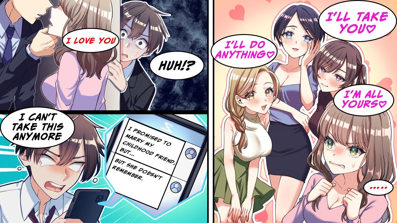 [Manga Dub] После того, как я написал о своем расставании в социальных сетях, красивые девушки за...