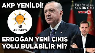 Akp Yeni̇ldi̇ Erdoğan Yeni̇ Çikiş Yolu Bulabi̇li̇r Mi̇?