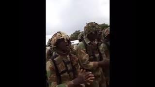 Zimbabwe soldier singing beautiful song