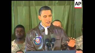 President Barack Obama made a surprise visit to Afghanistan, where he met with Afghan President Hami