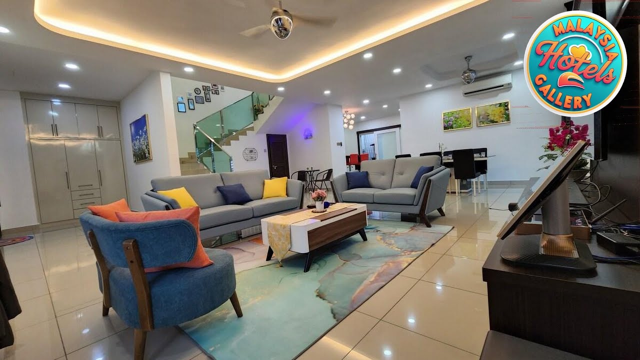 Desaru Brown House  Pool/KTV/BBQ/Netflix/H.Theatre | Desaru, Malaysia | Hotel Review ⭐