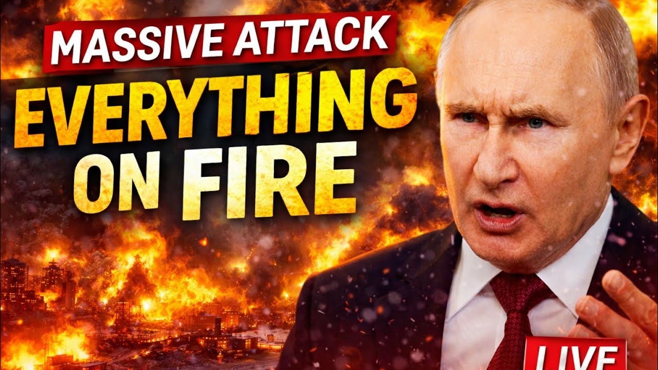 МАССИВНАЯ АТАКА НА РОССИЮ – ВСЁ В ОГНЕ | Главные новости от 16 января
