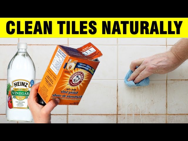 How To Clean Wall & Floor Tiles Naturally class=