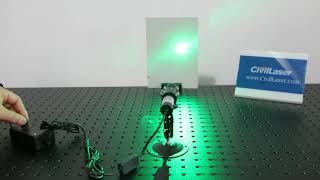 520nm 1200mW Green Laser Diode Module Dot
