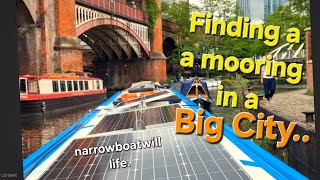 Heading into Manchester. New vlog release times. My narrowboat journey continues..#947
