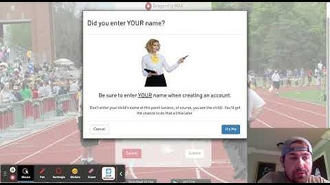 How to signup in dragonfly max for parents and student/athletes