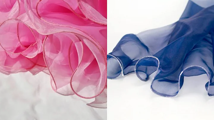 How to make a Curly Hem Using Fishing Line on your Industrial Weaving Machine ( Serger)