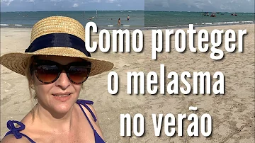 Como evitar o melasma no rosto na praia?