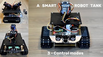 A Homemade Raspberry Pi Smart Tank Robot - 3 - Manual controls