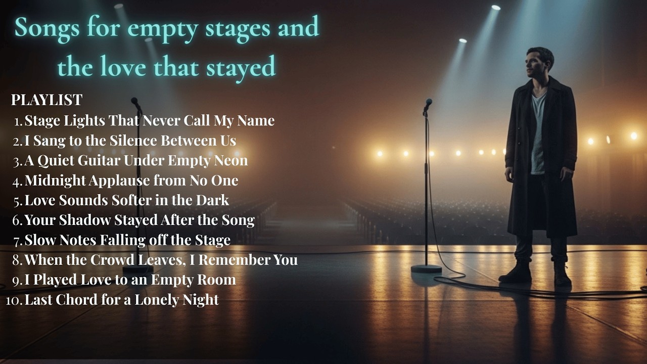 Relaxing Slow Rock Songs for Lonely Nights – Stage Lights That Never Call My Name