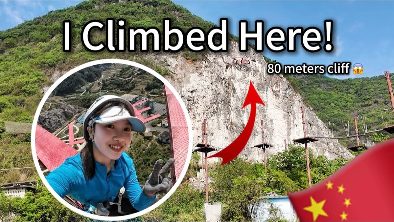 Guizhou China| my first Via Ferrata adventure!