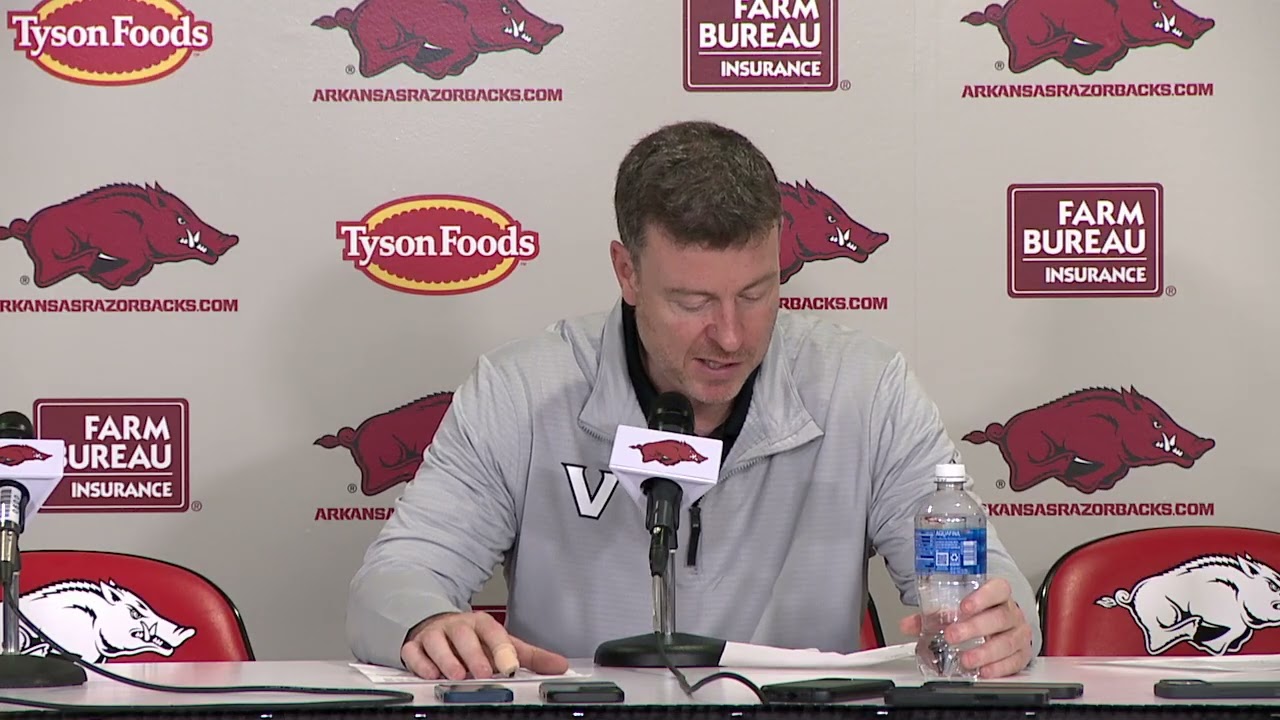 Mark Byington press conference: Arkansas 93, Vanderbilt 68